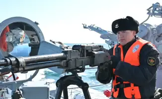 Корабли военно-морских сил Казахстана патрулируют Каспийское море для обеспечения безопасности