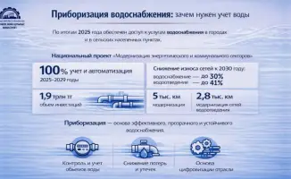 Учет воды как основа эффективного управления водоснабжением