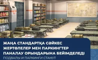 Новые правила для укрытий в Казахстане: подвалы и паркинги превращаются в защитные сооружения