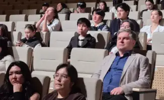 Международные аспекты борьбы с киберпреступностью и деструктивными организациями: встреча студентов Казахского национального университета искусств