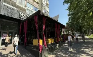 Снос летней террасы бара Мята в Алматы
