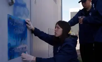 Астана стирает следы наркограффити: как это было?