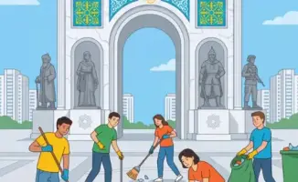 Экологический месячник в Астане уборка благоустройство участие