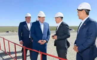 Аким области Берик Уали проверил работу медного месторождения «Сарыбулак» в Аягозском районе