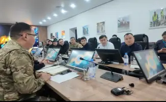 Аким области Асхат Шахаров провел экстренное заседание оперативного штаба по ЧС из-за пожара в крыше акимата