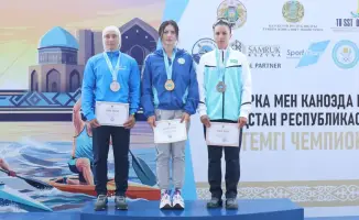 Мария Бровкова подтверждает лидерство в гребле на каноэ на чемпионате Казахстана в Туркестане