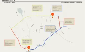 Алматы готовится к полумарафону: ожидания и влияние на транспортное движение 19 апреля