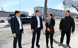 Обновление фасадов 30 жилых домов в Семее продолжается в едином стиле