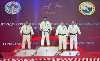 Серебряная медаль Еркебулана Тусупханова на чемпионате Казахстана по дзюдо