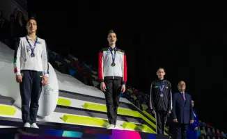 Акмарал Ерекешева завоевала бронзовую медаль на Кубке мира по художественной гимнастике в Баку