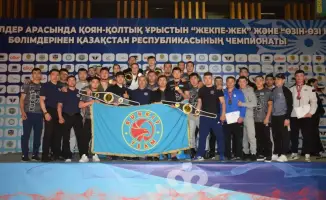 Команда Национальной гвардии успешно выступила на чемпионате Казахстана по рукопашному бою, завоевав 4 золота