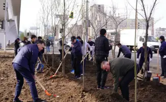 Участие прокуроров в акции по озеленению Таза Қазақстан