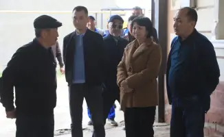 Газификация поселка Коктерек в Сарыагашском районе