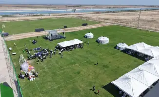 Celebration of Nauryz Festival by LLP "Ontustik Zharik Transit" in Turkestan with Regional Akim's Participation