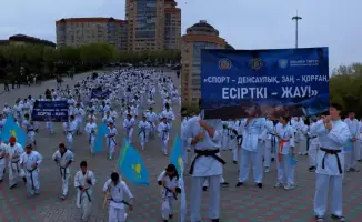 Спортсмены на марафоне: вместе против наркотиков, за здоровье и жизнь