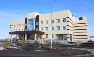 Строительство новой поликлиники в поселке Заречный завершится в ближайшие полтора месяца