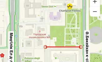 Астана: временное закрытие проезда к поликлинике №9!