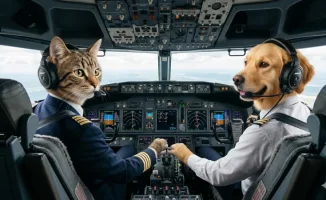 Пилоты из США шутят в эфире: мяуканье и лай на аварийной частоте