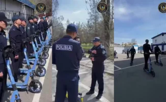 Алматы на электросамокатах: полиция в действии