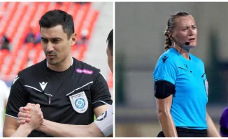 Казахстанская федерация футбола временно отстранила арбитров матча "Ордабасы" - "Атырау" после скандала с судейством