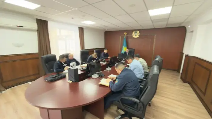 Слаженно прошли командно-штабные учения в Карагандинской области (4)