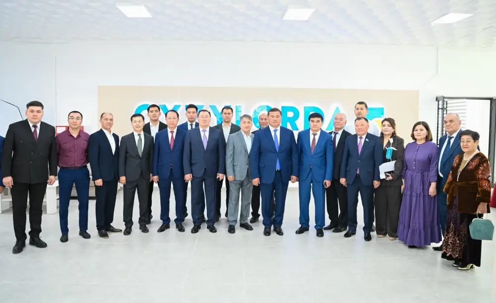 Глава региона ознакомился с работой телеканала «Qyzylorda» (4)