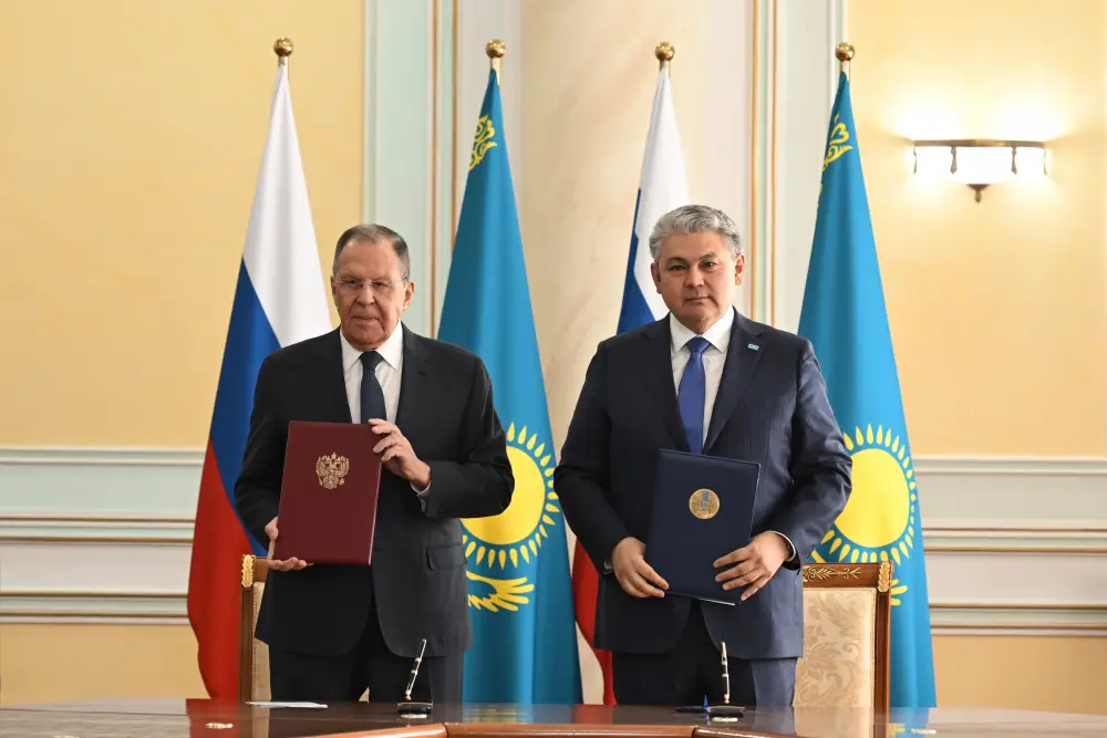 Главы МИД Казахстан и России приняли План сотрудничества на 2027-2027 годы (5)