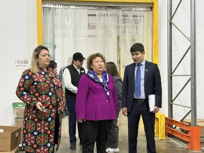 Вице-министр торговли РК Жанель Кушукова ознакомилась с промышленным потенциалом Актюбинской области (9)