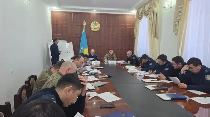 Слаженно прошли командно-штабные учения в Карагандинской области (5)