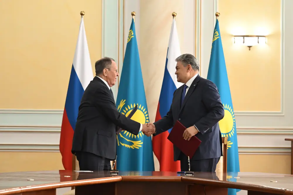 Главы МИД Казахстан и России приняли План сотрудничества на 2027-2027 годы (6)