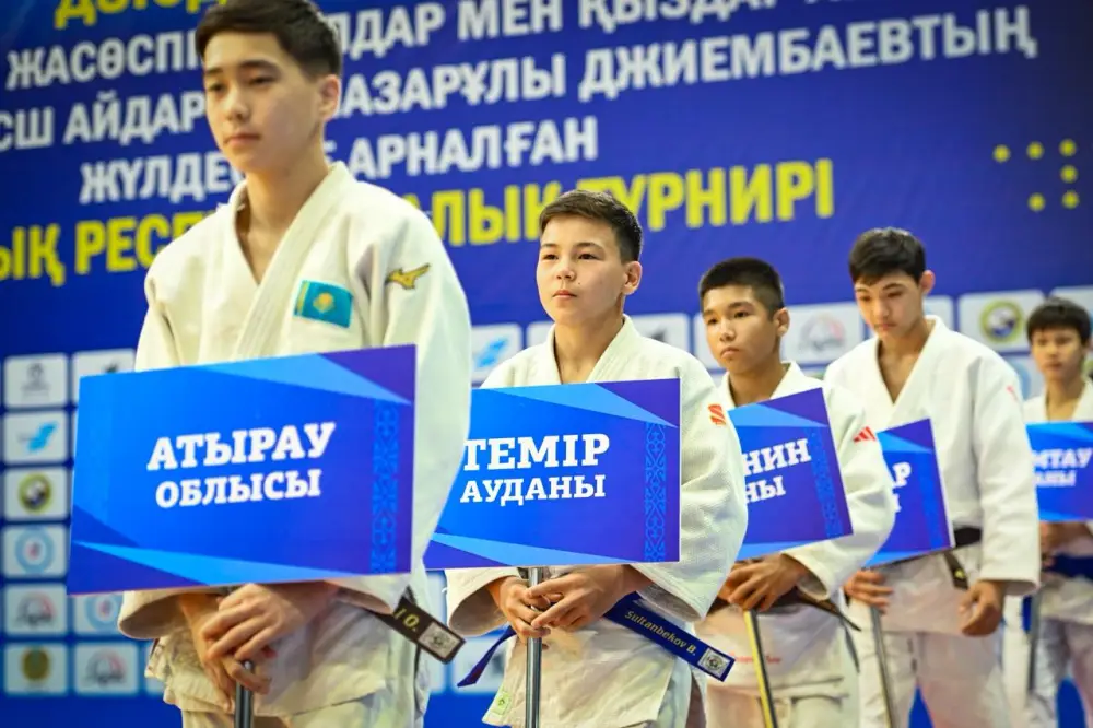 В Актобе проходит республиканский турнир по дзюдо, собравший 280 юных спортсменов (8)