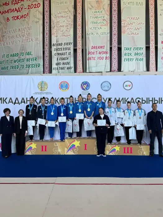 Спортсменки из Астаны стали лучшими на чемпионате страны по художественной гимнастике (3)