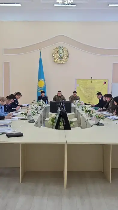 Слаженно прошли командно-штабные учения в Карагандинской области (9)