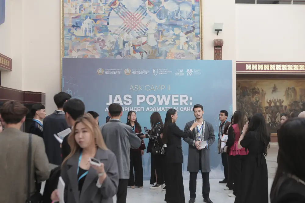 XXI республиканский слет студентов Jas Power стартовал в Астане (4)