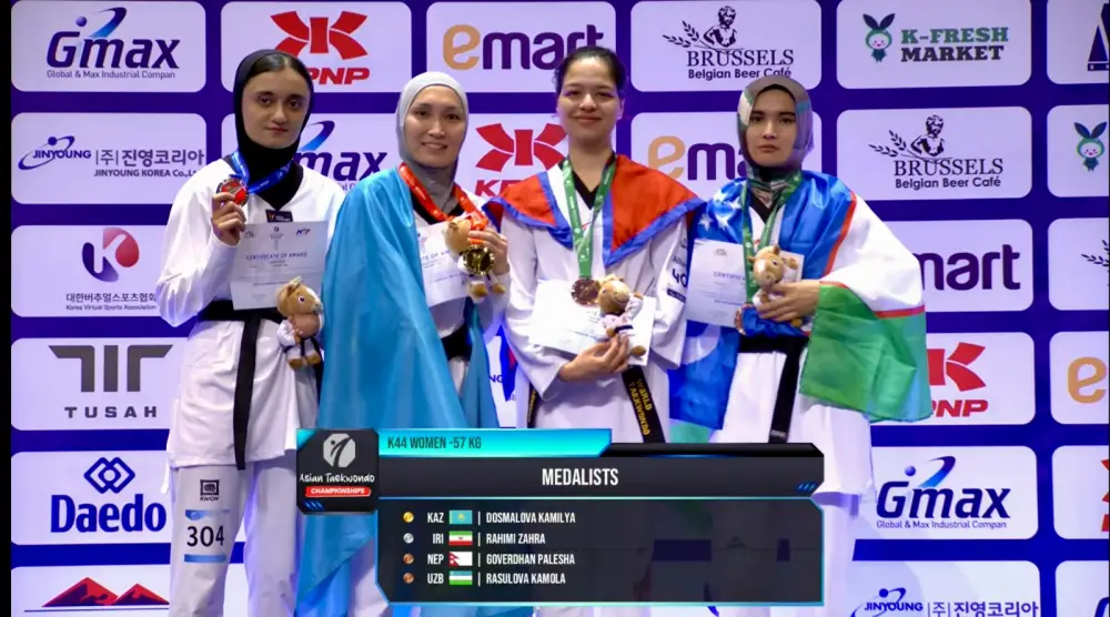 Алматинка Камиля Досмалова стала чемпионкой Азии по паратхэквондо (3)