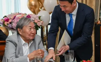 90-летие Олжаса Сулейменова поздравление от акима Алматы и президента Казахстана