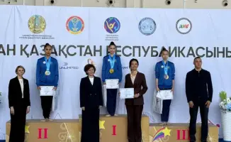 Астанинские гимнастки победили на чемпионате страны
