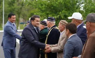 Обновление парка в селе Аксу
