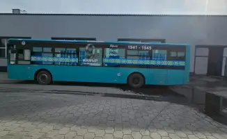Голубая лента на колесах: автобусы к 9 Мая!
