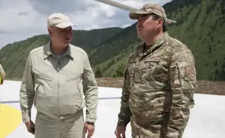 Новая вертолетная площадка в Алматинской области