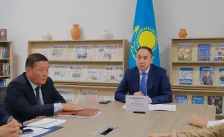 Обсуждение вопросов легализации земельных участков жителями Туркестанской области с заместителем акима