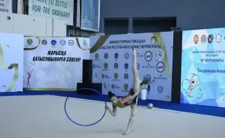 Чемпионат Казахстана по художественной гимнастике в Астане 12-14 мая