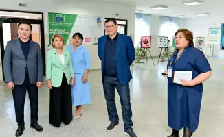 Состояние отремонтированной школы в селе Бақты после капитального ремонта
