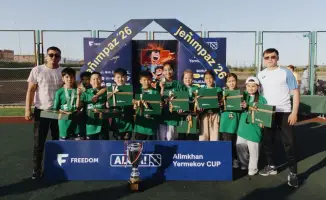 Школа №19 победила на турнире Alimkhan Yermekov Cup и получила путёвку на республиканский турнир