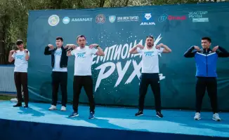Более 2000 молодых людей приняли участие в проекте «Чемпионский дух» в Уральске