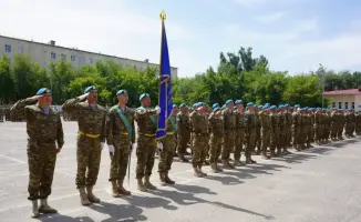 Казахстанские миротворцы отправились на Голанские высоты для выполнения задач ООН