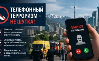 В Алматы запущен проект по профилактике телефонного терроризма для повышения правовой грамотности