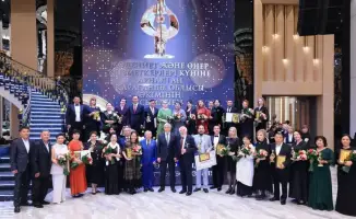 Награждение деятелей культуры Карагандинской области премиями акима