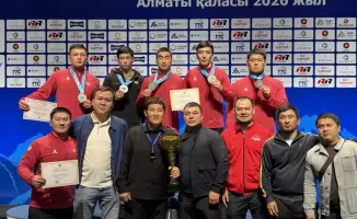 Актюбинцы в борьбе: золото Кубка Казахстана!