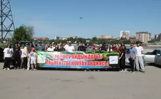 Экологическая акция в Костанайской области способствует популяризации раздельного сбора отходов